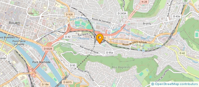 localisation de l'entreprise MONSIEUR JEAN MELLIER à ROUEN