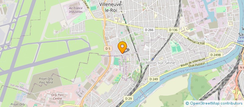 localisation de l'entreprise MONSIEUR JEAN MELLON  VILLENEUVE-LE-ROI