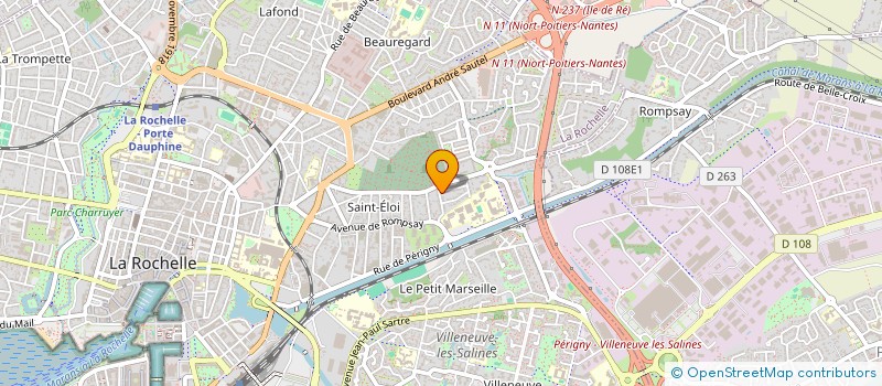 localisation de l'entreprise MONSIEUR JEAN MELON  LA ROCHELLE