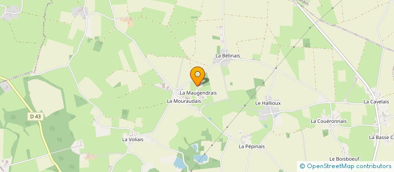 localisation de l'entreprise MONSIEUR JEAN MELUC  BOUVRON