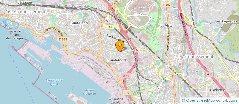 localisation de l'entreprise MONSIEUR JEAN MEMENDY  MARSEILLE