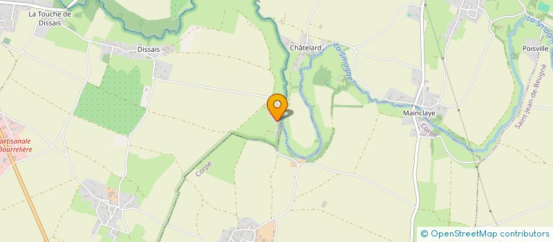 localisation de l'entreprise MONSIEUR JEAN MENANTEAU  MAREUIL SUR LAY-DISSAIS