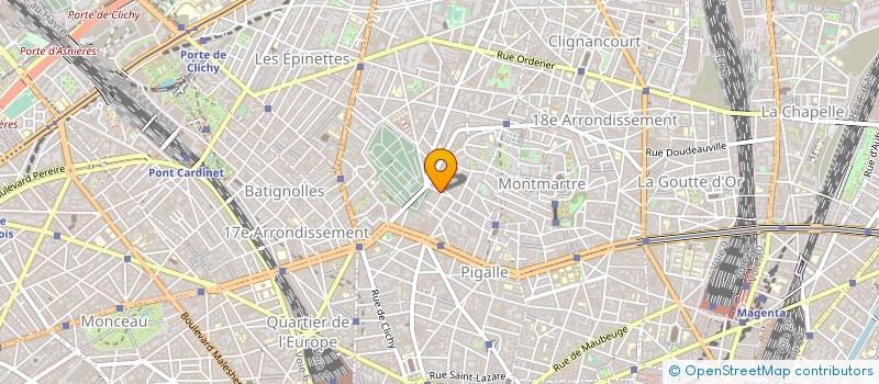 localisation de l'entreprise MONSIEUR JEAN MENANTEAU  PARIS