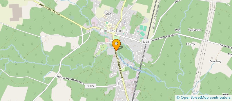 localisation de l'entreprise MONSIEUR JEAN MENAUT  RION-DES-LANDES