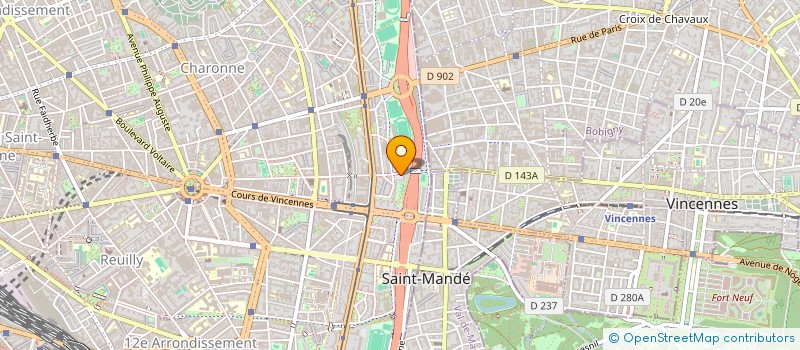 localisation de l'entreprise MONSIEUR JEAN MENDY  PARIS