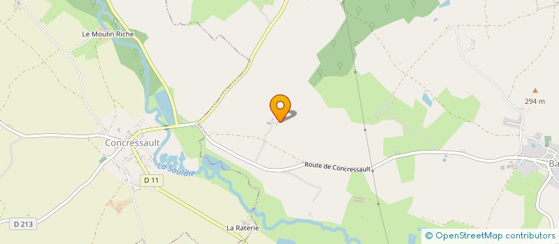 localisation de l'entreprise MONSIEUR JEAN MENEAU  BARLIEU