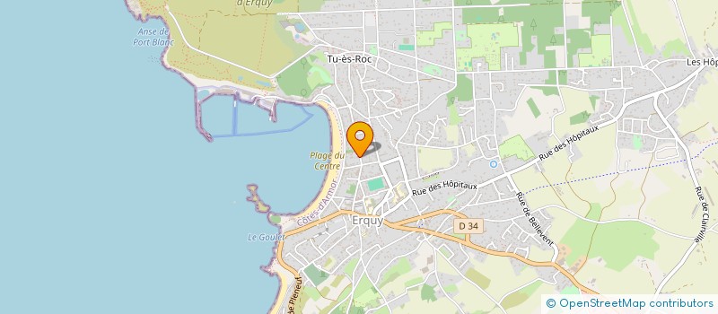 localisation de l'entreprise MONSIEUR JEAN MENGANT  ERQUY