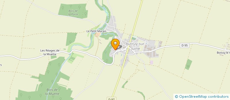 localisation de l'entreprise MONSIEUR JEAN MENTZ à AUTRUY-SUR-JUINE