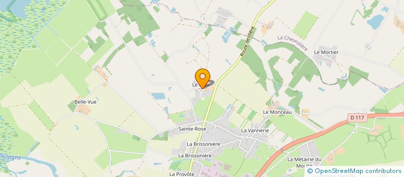 localisation de l'entreprise MONSIEUR JEAN MENUT  SAINT-COLOMBAN