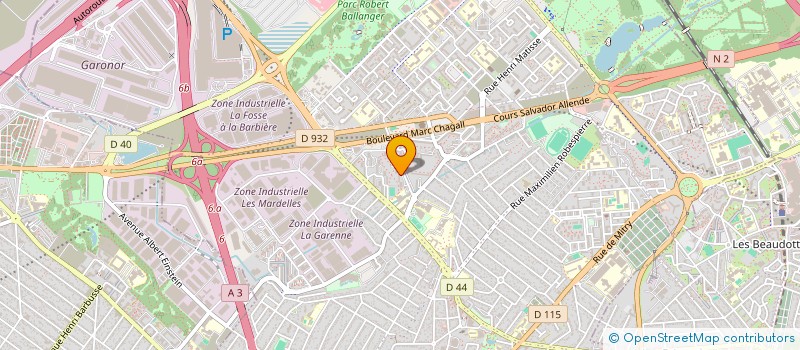 localisation de l'entreprise MONSIEUR JEAN MERCEAU VALMONT à AULNAY-SOUS-BOIS