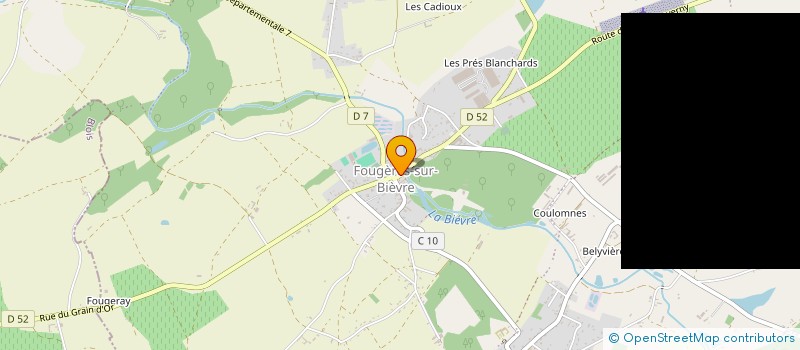 localisation de l'entreprise MONSIEUR JEAN MERCIER à LE CONTROIS-EN-SOLOGNE
