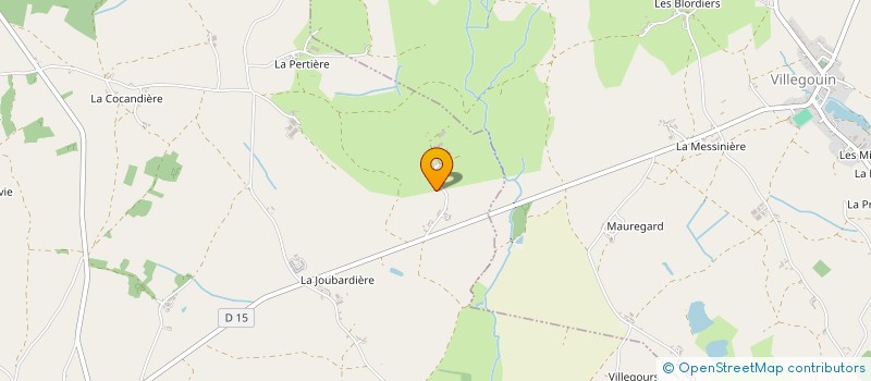 localisation de l'entreprise MONSIEUR JEAN MERCIER à VENDOEUVRES
