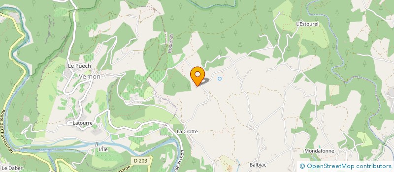 localisation de l'entreprise MONSIEUR JEAN MERCIER  ROSIERES