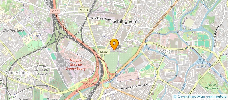 localisation de l'entreprise MONSIEUR JEAN MERCKEL  SCHILTIGHEIM