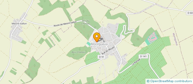 localisation de l'entreprise MONSIEUR JEAN MERGEY à MONTGUEUX