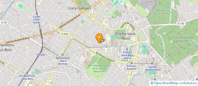 localisation de l'entreprise MONSIEUR JEAN MERITUS à LIVRY-GARGAN