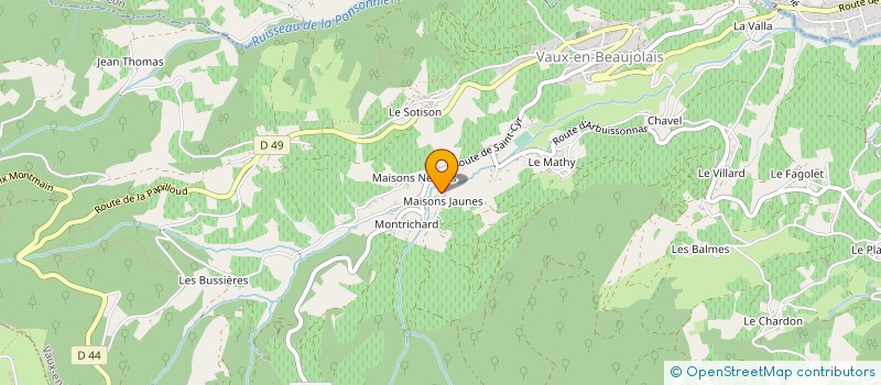 localisation de l'entreprise MONSIEUR JEAN MERLE  BLACE