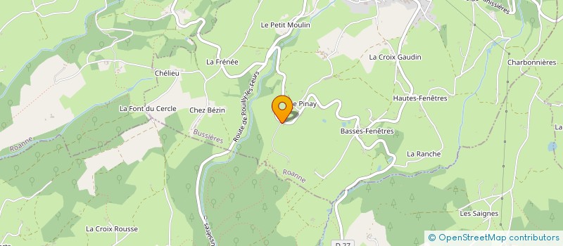 localisation de l'entreprise MONSIEUR JEAN MERLE à BUSSIERES