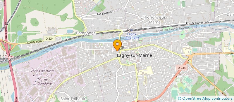 localisation de l'entreprise MONSIEUR JEAN MERON à LAGNY-SUR-MARNE