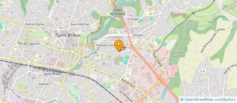 localisation de l'entreprise MONSIEUR JEAN MEROT à SAINT-BRIEUC