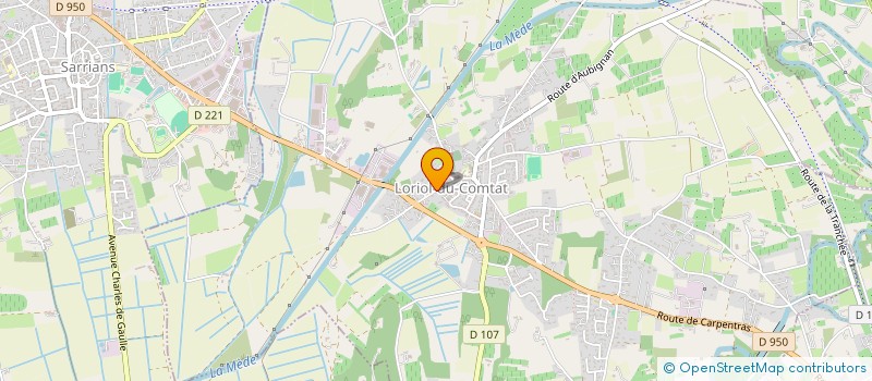 localisation de l'entreprise MONSIEUR JEAN MERY  LORIOL-DU-COMTAT