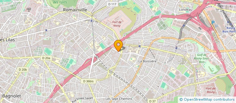 localisation de l'entreprise MONSIEUR JEAN MESDOM à ROMAINVILLE