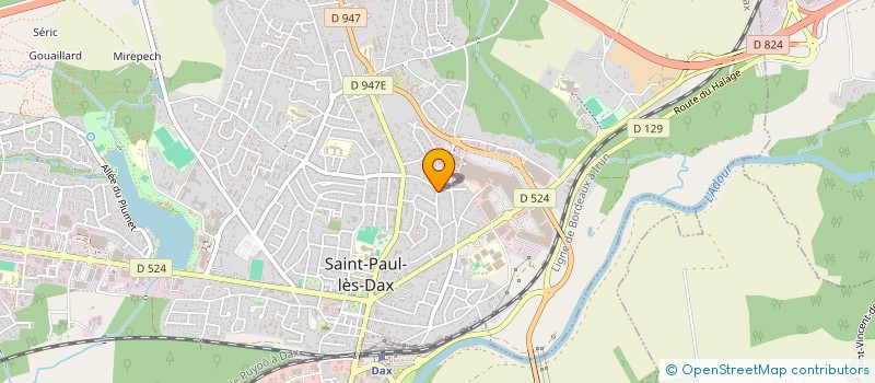 localisation de l'entreprise MONSIEUR JEAN MESPLEDE à SAINT-PAUL-LES-DAX