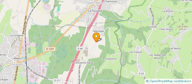 localisation de l'entreprise MONSIEUR JEAN MESSIN  ENTRELACS