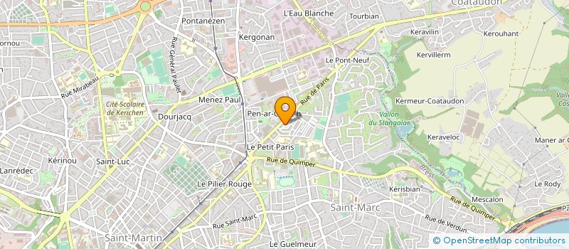 localisation de l'entreprise MONSIEUR JEAN MESSINA à BREST