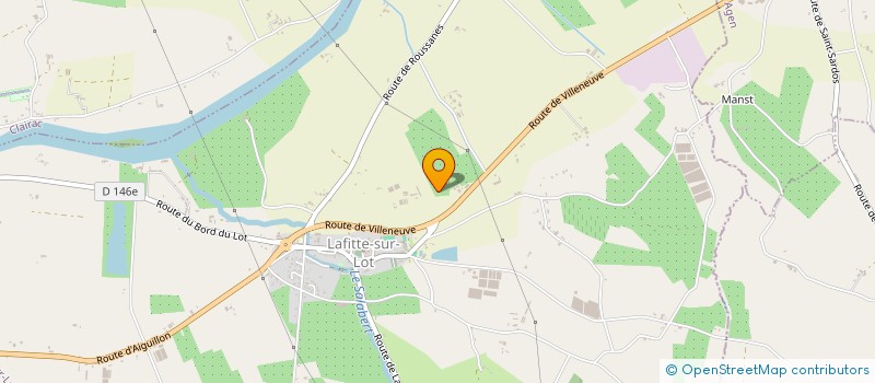 localisation de l'entreprise MONSIEUR JEAN MESSINES  LAFITTE-SUR-LOT