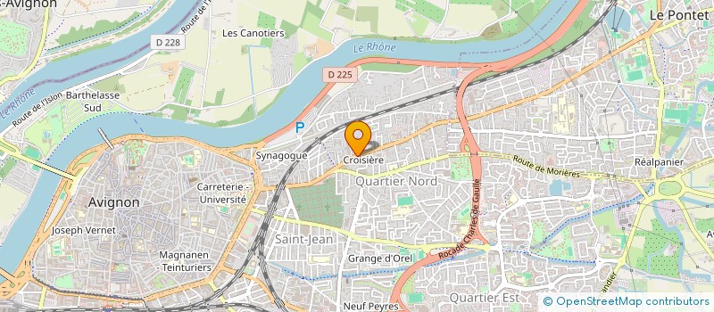 localisation de l'entreprise MONSIEUR JEAN MESTRE  AVIGNON