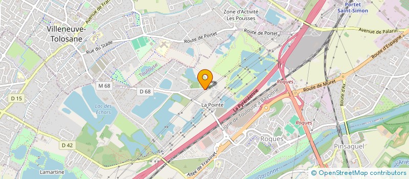 localisation de l'entreprise MONSIEUR JEAN METBACH  ROQUES