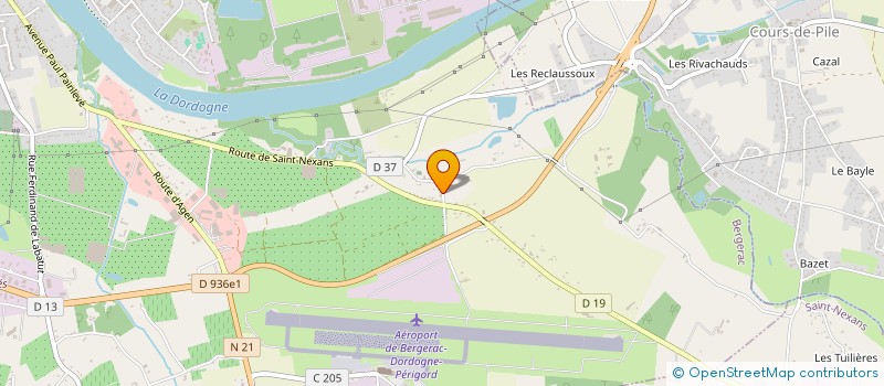 localisation de l'entreprise MONSIEUR JEAN METEYRY  ST-LAURENT DES VIGN