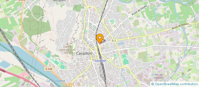 localisation de l'entreprise MONSIEUR JEAN METIVIER  CAVAILLON