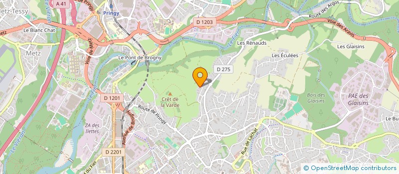 localisation de l'entreprise MONSIEUR JEAN METRAL à ANNECY