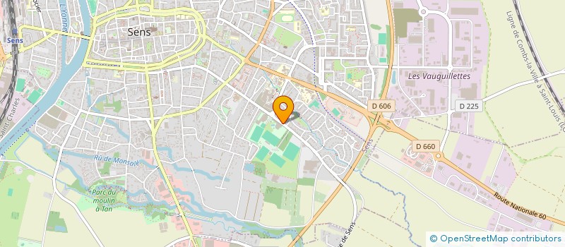 localisation de l'entreprise MONSIEUR JEAN METRO  SENS