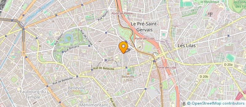 localisation de l'entreprise MONSIEUR JEAN MEULIEN  PARIS