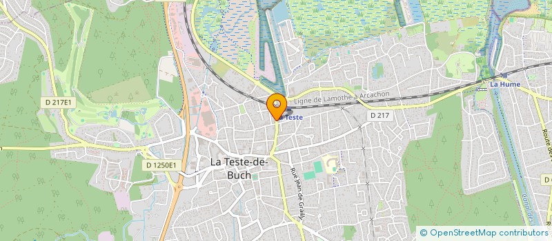 localisation de l'entreprise MONSIEUR JEAN MEUNIER à LA TESTE-DE-BUCH