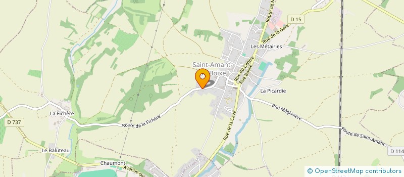 localisation de l'entreprise MONSIEUR JEAN MEUNIER à SAINT-AMANT-DE-BOIXE