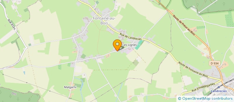 localisation de l'entreprise MONSIEUR JEAN MEURANT à FONTAINE-AU-BOIS