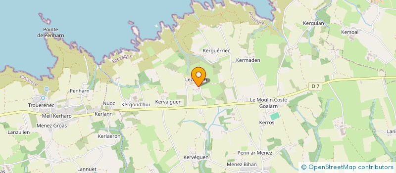 localisation de l'entreprise MONSIEUR JEAN MEUS  GOULIEN