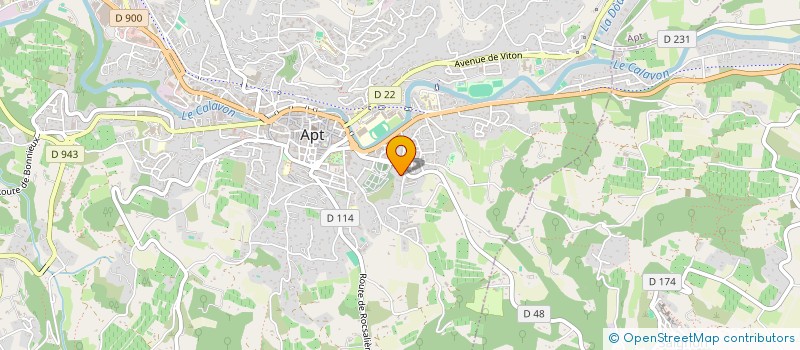 localisation de l'entreprise MONSIEUR JEAN MEVIZOU à APT