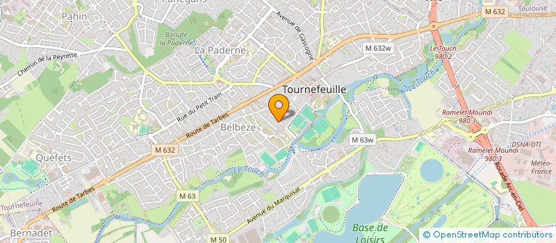 localisation de l'entreprise MONSIEUR JEAN MEYBECK à TOURNEFEUILLE