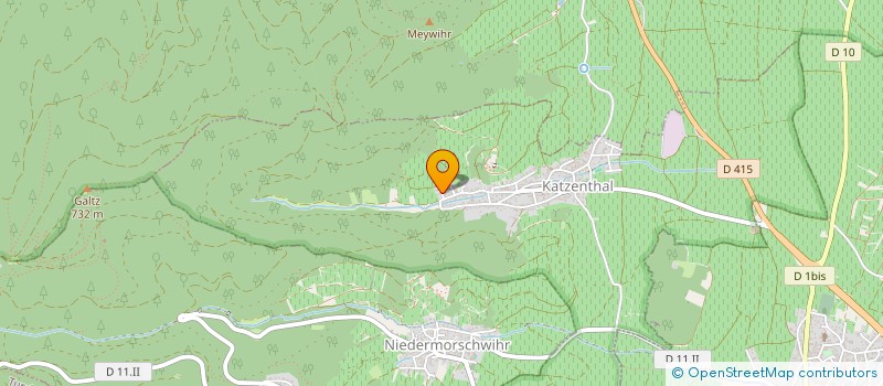 localisation de l'entreprise MONSIEUR JEAN MEYER  KATZENTHAL