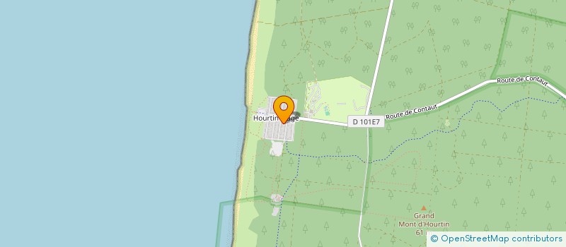 localisation de l'entreprise MONSIEUR JEAN MEYNARD  HOURTIN