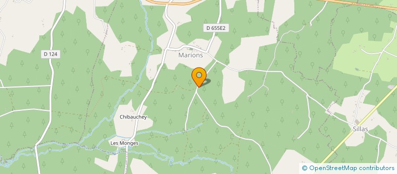 localisation de l'entreprise MONSIEUR JEAN MEYNIE  MARIONS