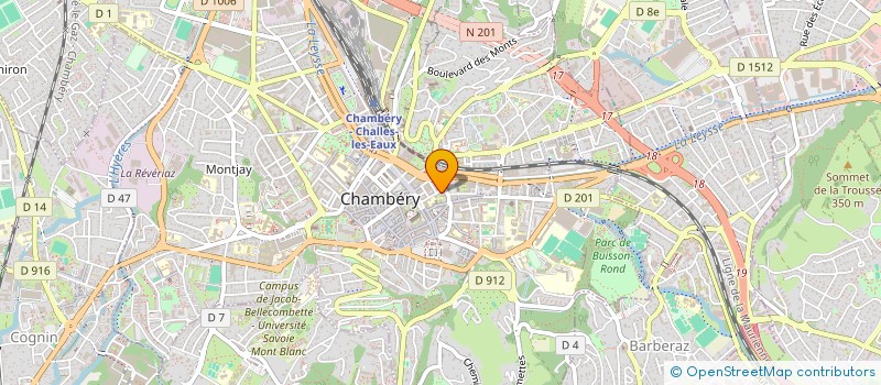 localisation de l'entreprise MONSIEUR JEAN MEYNIEL à CHAMBERY