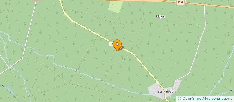 localisation de l'entreprise MONSIEUR JEAN MEYRIGNAC  LACANAU