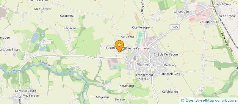 localisation de l'entreprise MONSIEUR JEAN MEZOU à PLOUVORN
