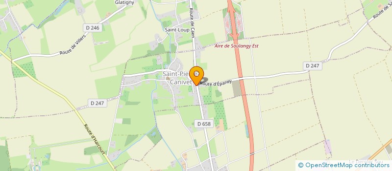 localisation de l'entreprise MONSIEUR JEAN MFUTILA  SAINT-PIERRE-CANIVET